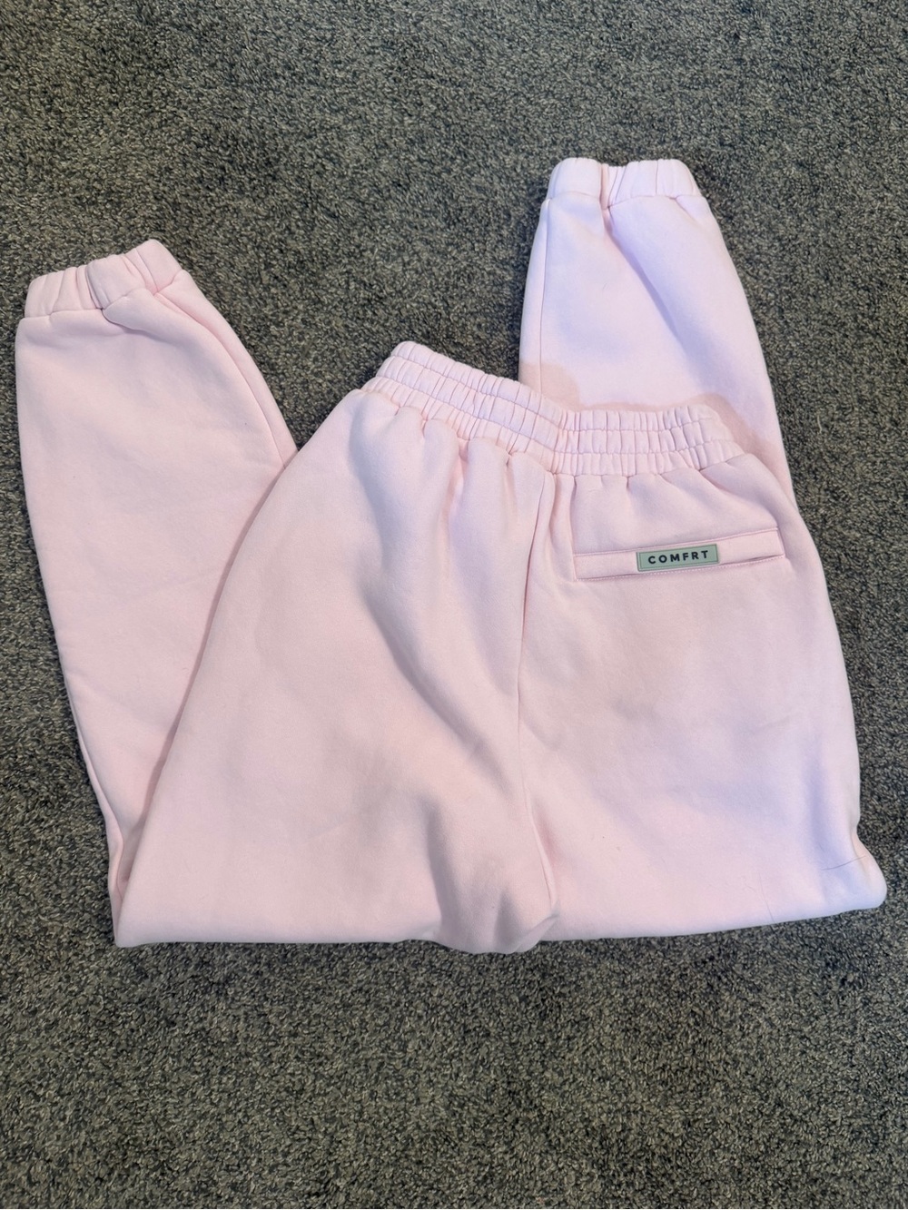 Comfrt Light Pink Jogger Sweatpants